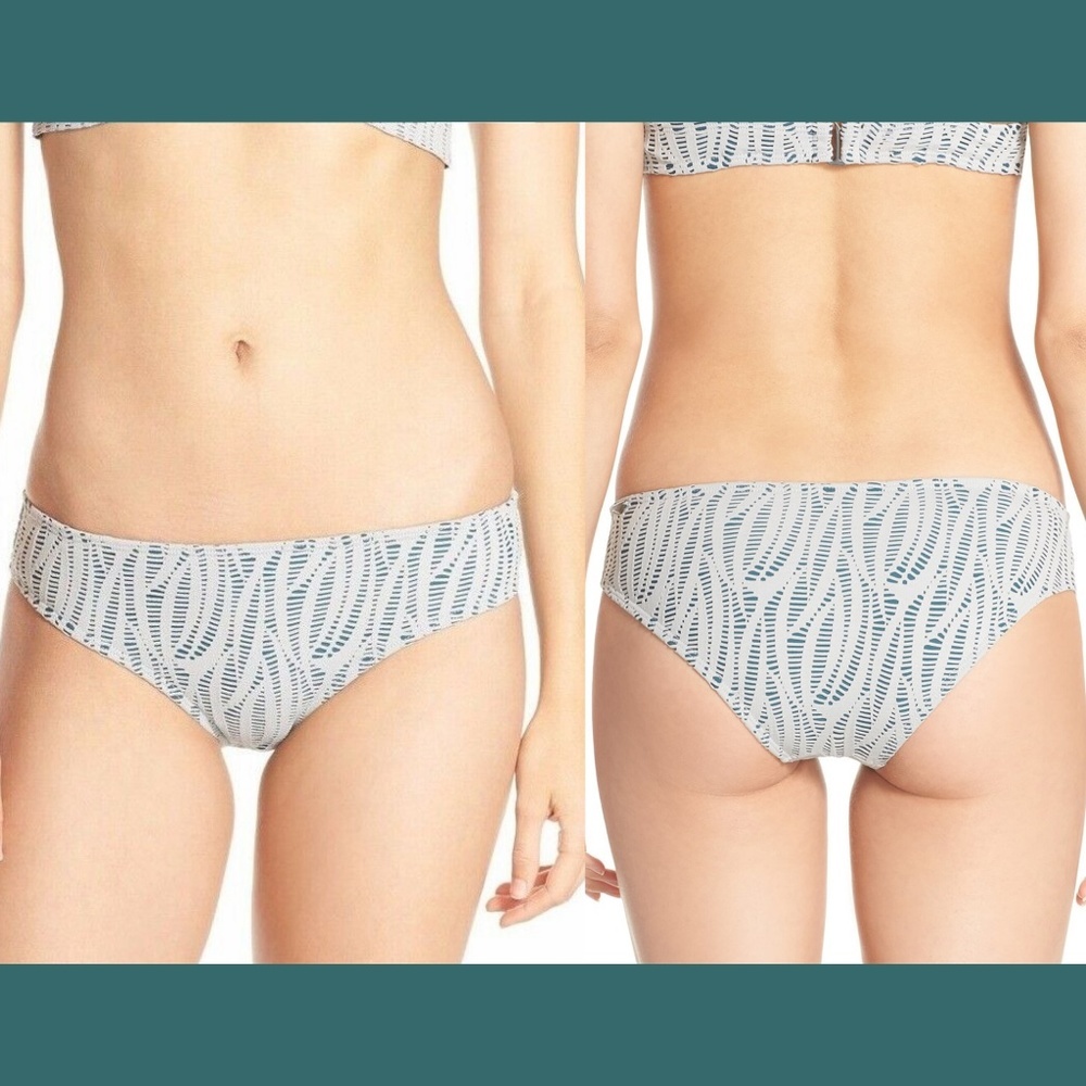 NWT Prism Buzios Lace Bikini Bottom in Smoke Grey [SZ 38‎ ]